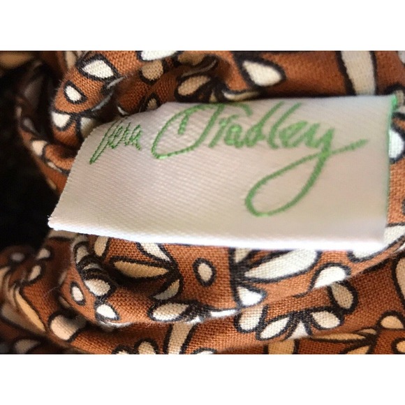 Vera Bradley Pattern-Retired TRENDY NEAT CURVY TOTE CAFF'E LATTE PURSE BAG - Picture 10 of 14